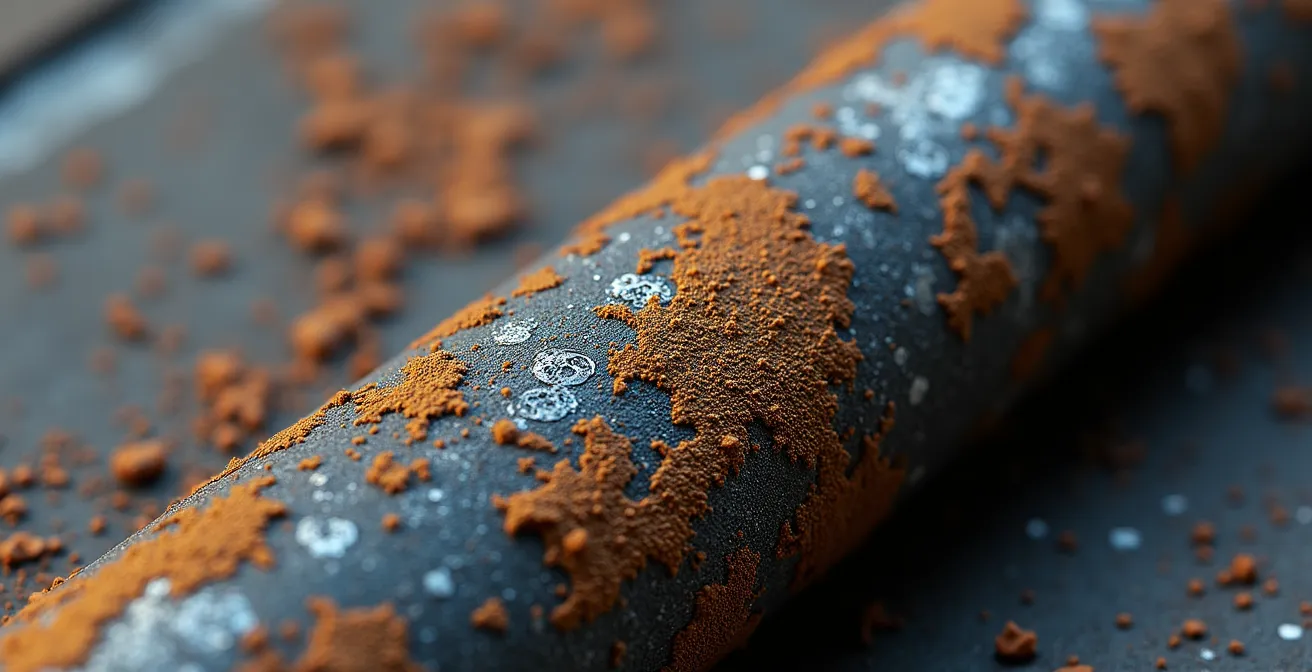 Industrial landscape showing traditional oil infrastructure transitioning to renewable energy installations