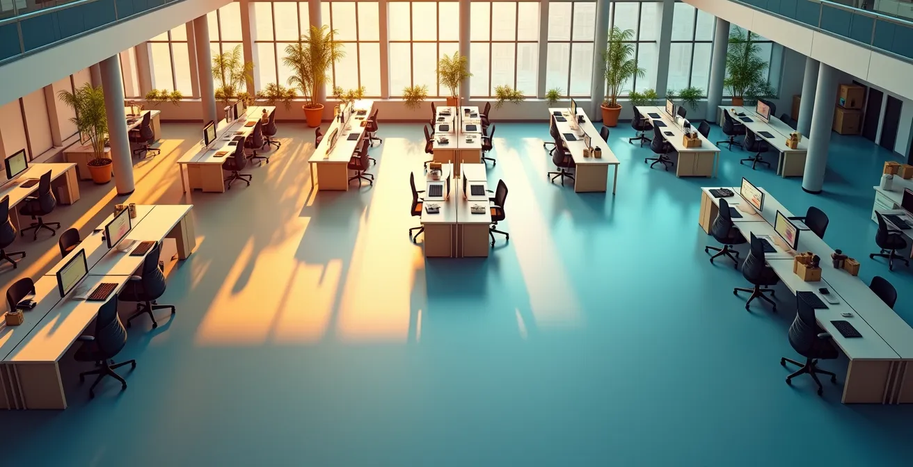 Abstract visualization of financial warning indicators displayed as rising and falling graph patterns